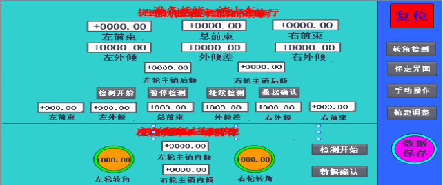 主銷內(nèi)傾檢測